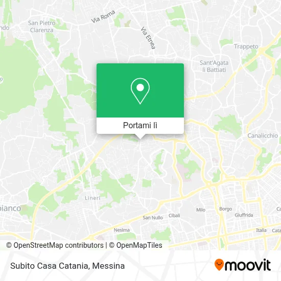 Mappa Subito Casa Catania