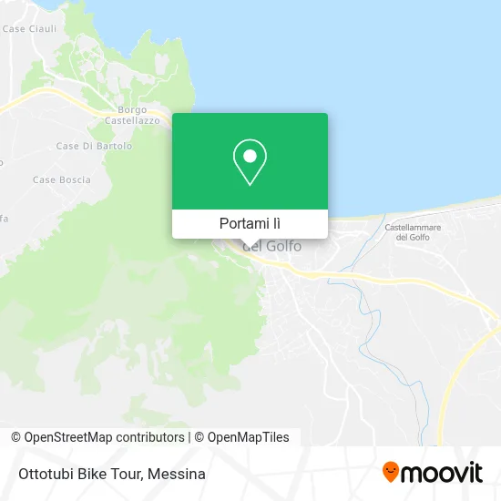 Mappa Ottotubi Bike Tour