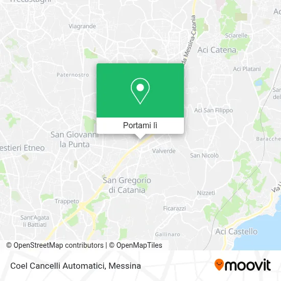 Mappa Coel Cancelli Automatici