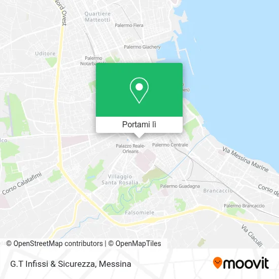 Mappa G.T Infissi & Sicurezza