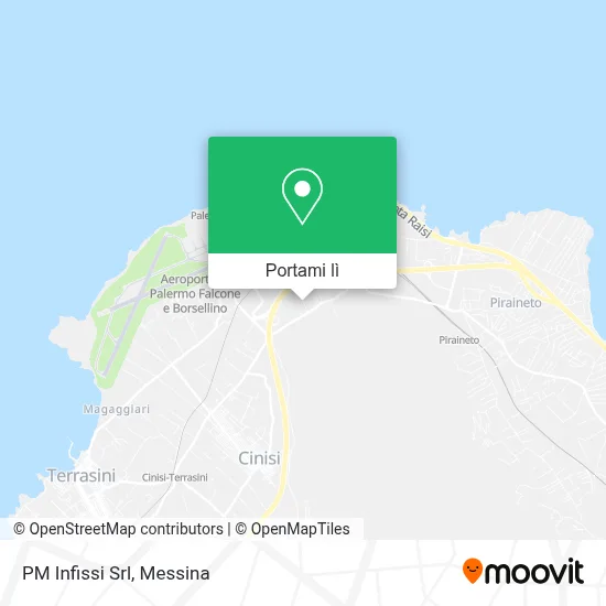 Mappa PM Infissi Srl
