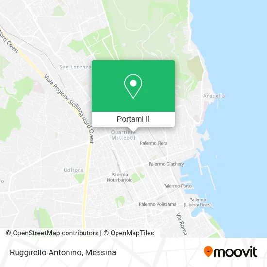 Mappa Ruggirello Antonino