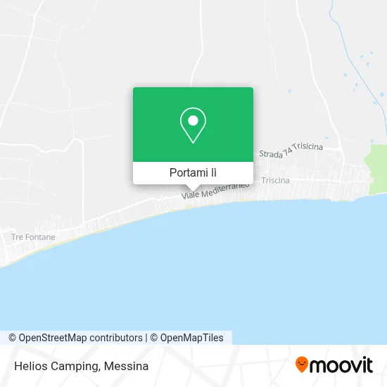 Mappa Helios Camping