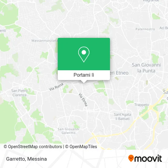 Mappa Garretto