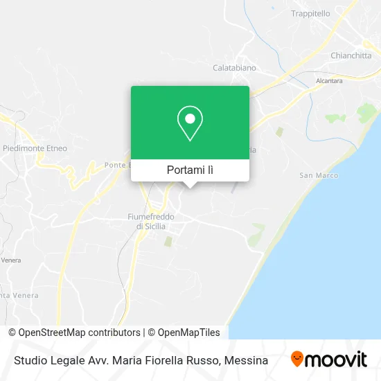 Mappa Studio Legale Avv. Maria Fiorella Russo