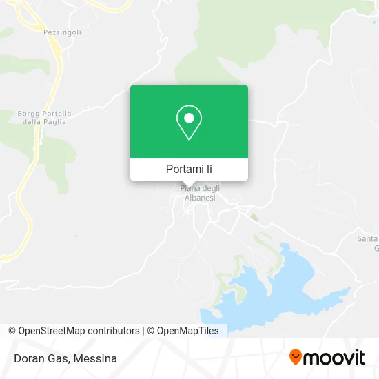 Mappa Doran Gas