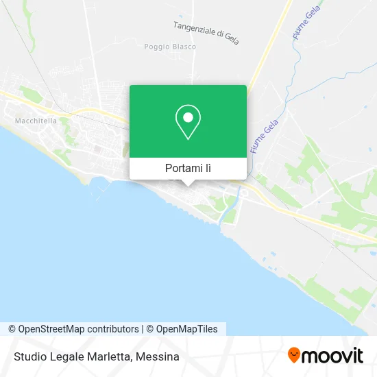 Mappa Studio Legale Marletta