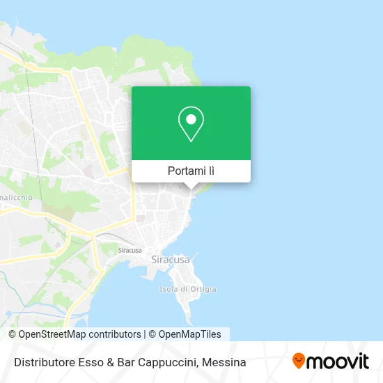 Mappa Distributore Esso & Bar Cappuccini