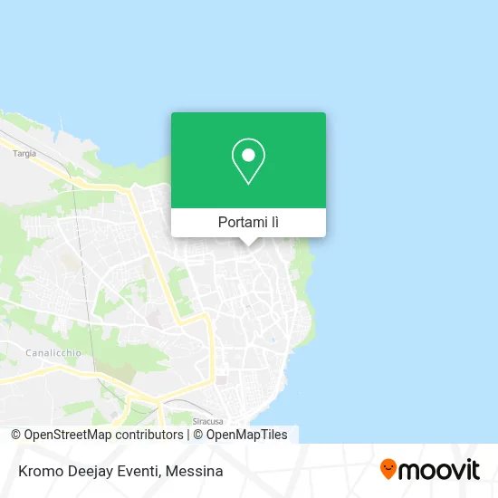 Mappa Kromo Deejay Eventi