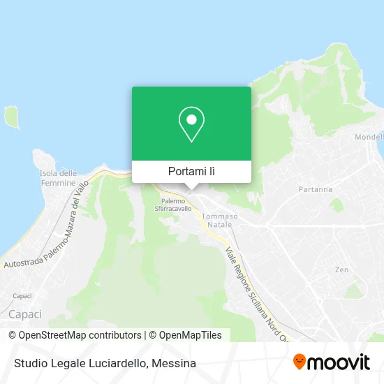 Mappa Studio Legale Luciardello