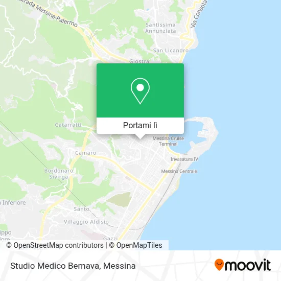Mappa Studio Medico Bernava