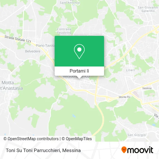 Mappa Toni Su Toni Parrucchieri