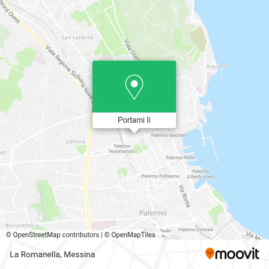 Mappa La Romanella