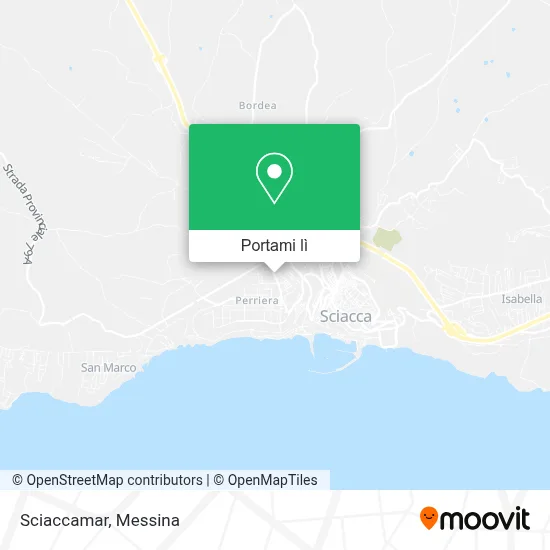 Mappa Sciaccamar