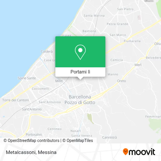 Mappa Metalcassoni