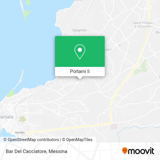 Mappa Bar Del Cacciatore