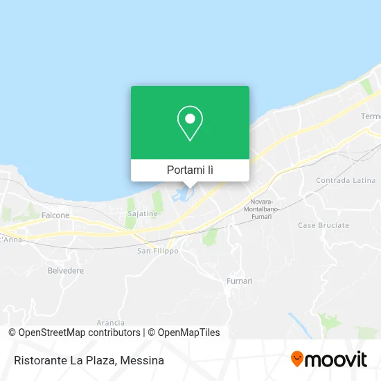 Mappa Ristorante La Plaza