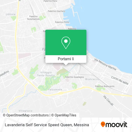 Mappa Lavanderia Self Service Speed Queen