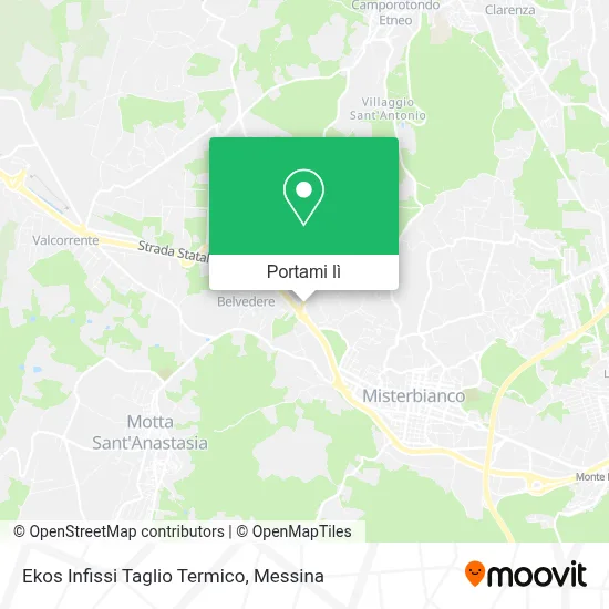 Mappa Ekos Infissi Taglio Termico