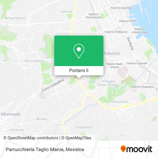 Mappa Parrucchieria Taglio Mania