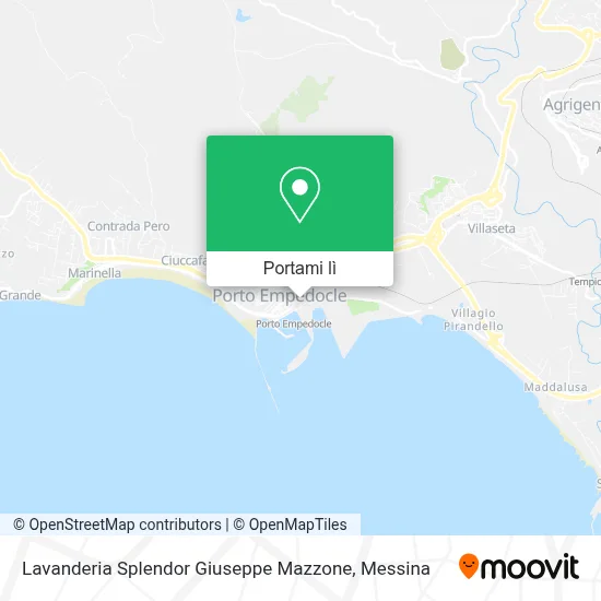 Mappa Lavanderia Splendor Giuseppe Mazzone