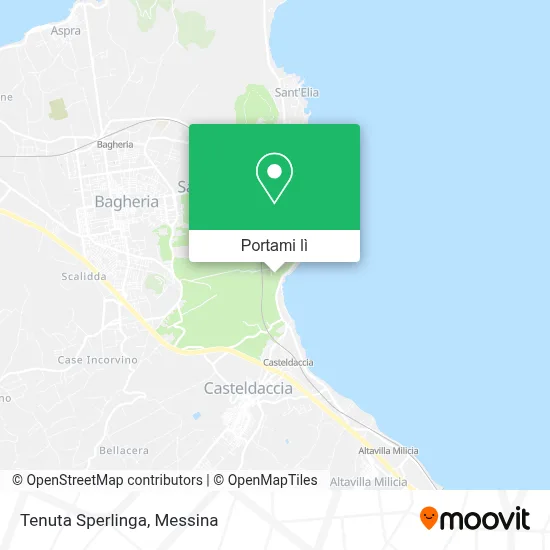 Mappa Tenuta Sperlinga