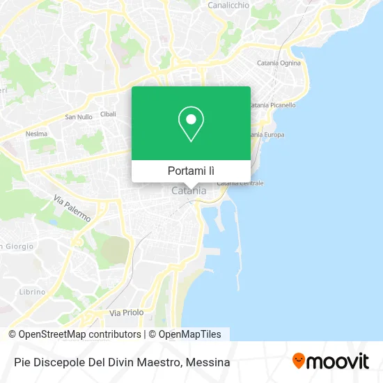 Mappa Pie Discepole Del Divin Maestro