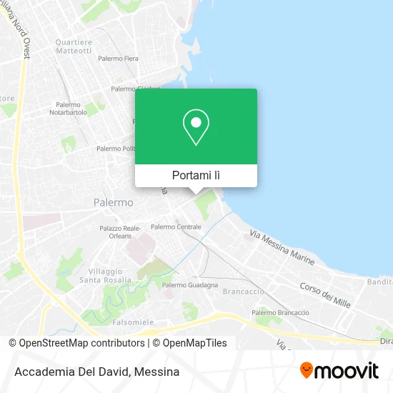 Mappa Accademia Del David