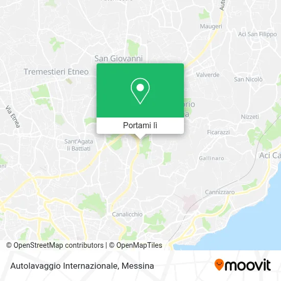 Mappa Autolavaggio Internazionale