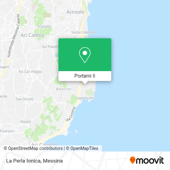 Mappa La Perla Ionica