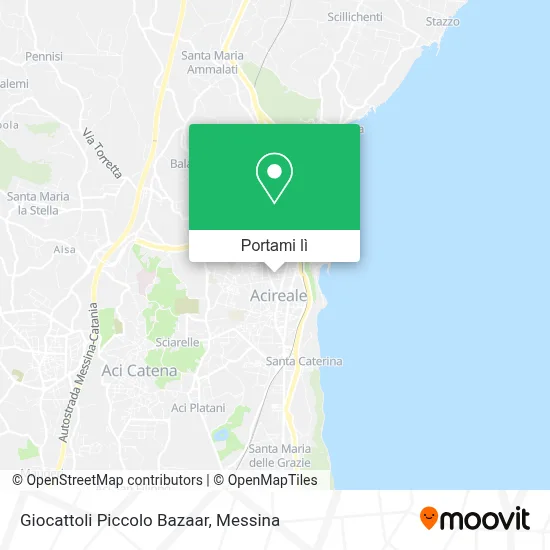 Mappa Giocattoli Piccolo Bazaar