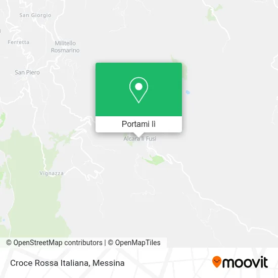 Mappa Croce Rossa Italiana