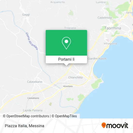 Mappa Piazza Italia