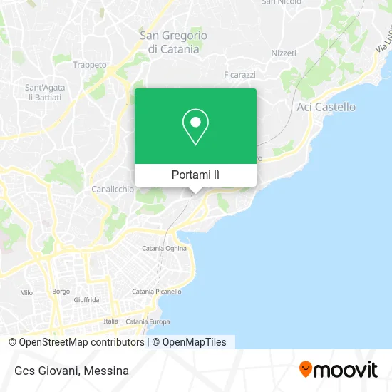 Mappa Gcs Giovani