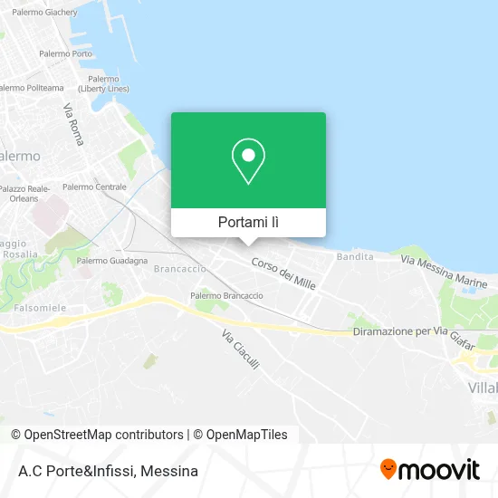 Mappa A.C Porte&Infissi