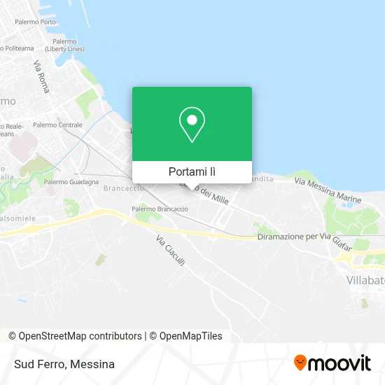 Mappa Sud Ferro