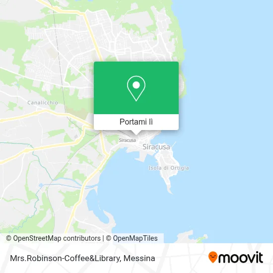 Mappa Mrs.Robinson-Coffee&Library