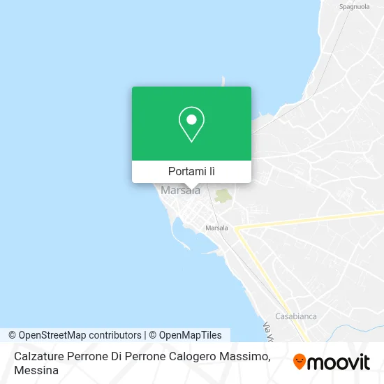 Mappa Calzature Perrone Di Perrone Calogero Massimo