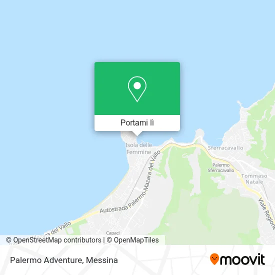 Mappa Palermo Adventure