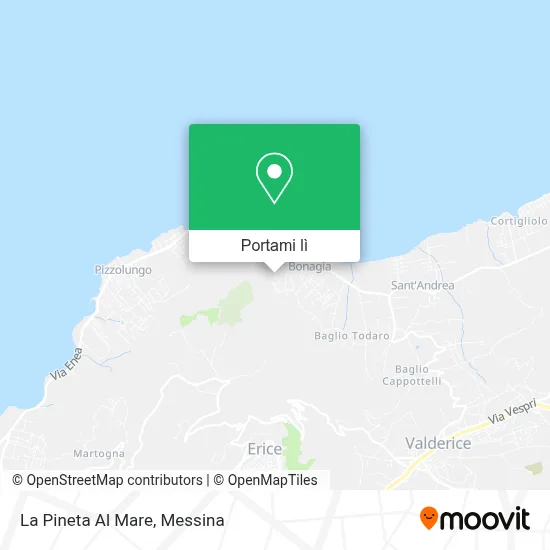 Mappa La Pineta Al Mare