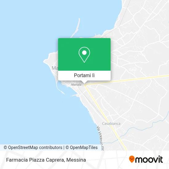Mappa Farmacia Piazza Caprera