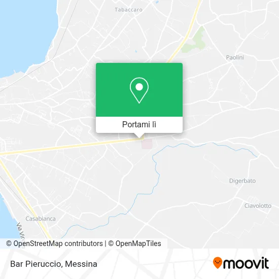 Mappa Bar Pieruccio