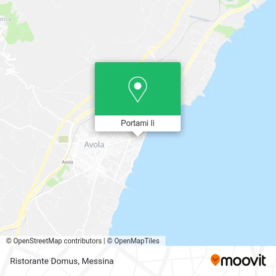 Mappa Ristorante Domus