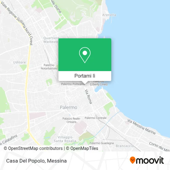 Mappa Casa Del Popolo