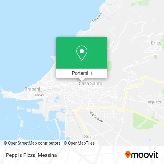 Mappa Peppi's Pizza