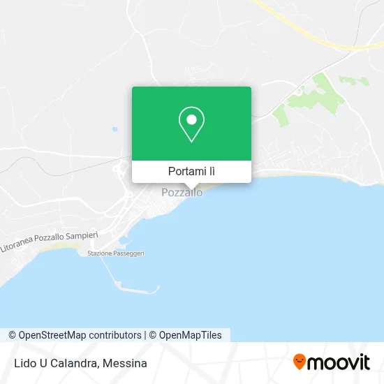 Mappa Lido U Calandra