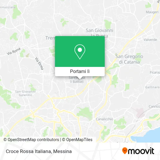 Mappa Croce Rossa Italiana
