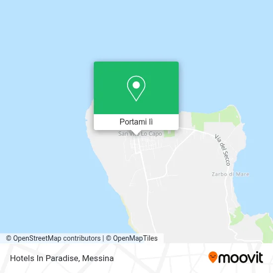 Mappa Hotels In Paradise
