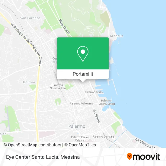 Mappa Eye Center Santa Lucia