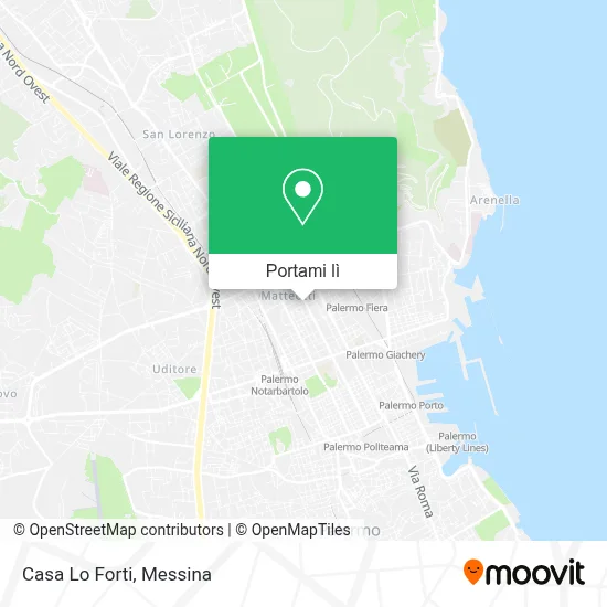 Mappa Casa Lo Forti
